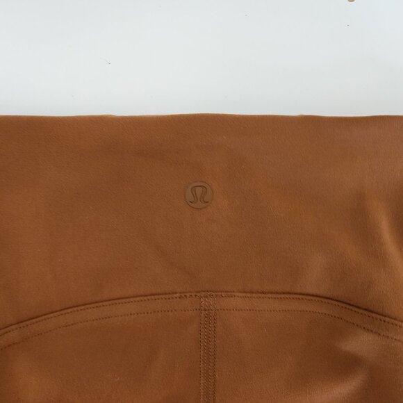NWT LULULEMON COPB Copper Brown SmoothCover Instill HR 25" Tight Pants 8 - Picture 7 of 8